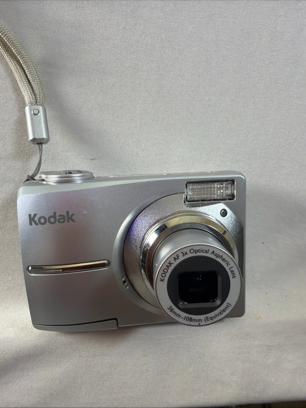 Kodak Silver Compact Point-and-Shoot Digital Camera
